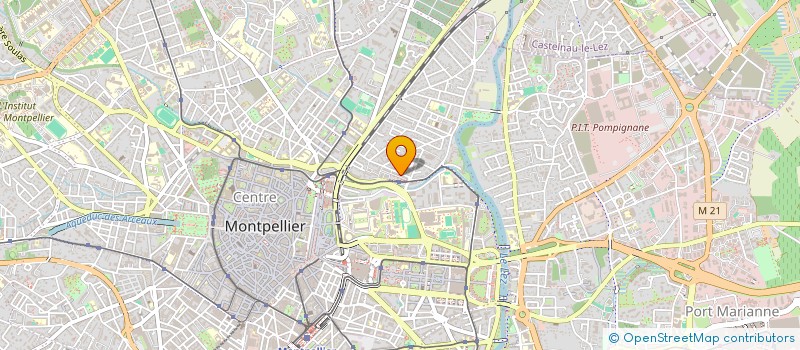 localisation de l'entreprise MADAME LORRETTE BONACHERA à MONTPELLIER