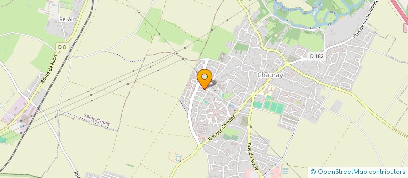 localisation de l'entreprise MADAME LORRIE LARGEAUD  CHAURAY