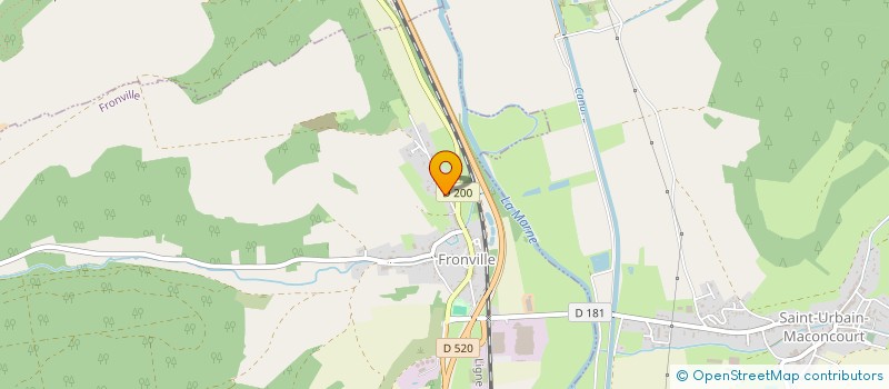 localisation de l'entreprise MADAME LORRIE THUILLIER à ROUVROY-SUR-MARNE