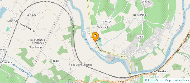 localisation de l'entreprise MADAME LORRIE VALLIER à SIREUIL