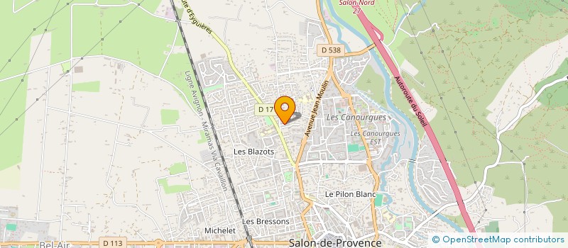 localisation de l'entreprise MADAME LORRINE MOLINARIS à SALON-DE-PROVENCE