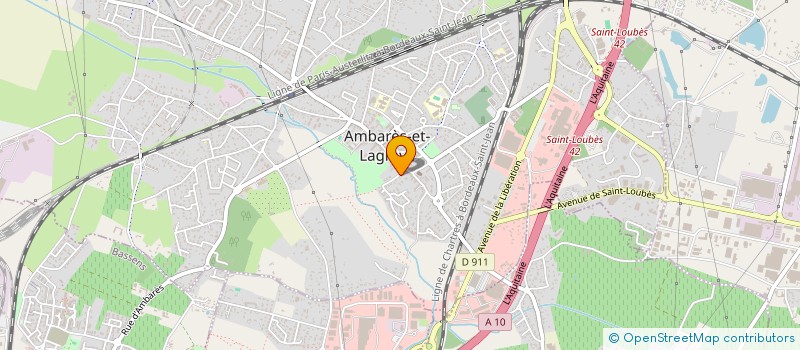 localisation de l'entreprise MADAME LORY DEUMIE à AMBARES-ET-LAGRAVE