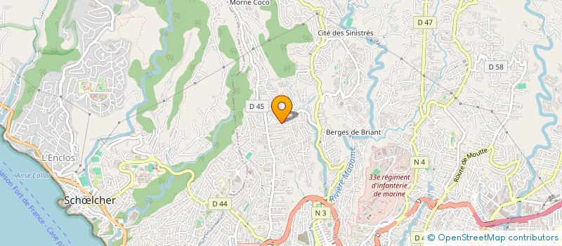 localisation de l'entreprise MADAME LORY DONVAL  FORT DE FRANCE