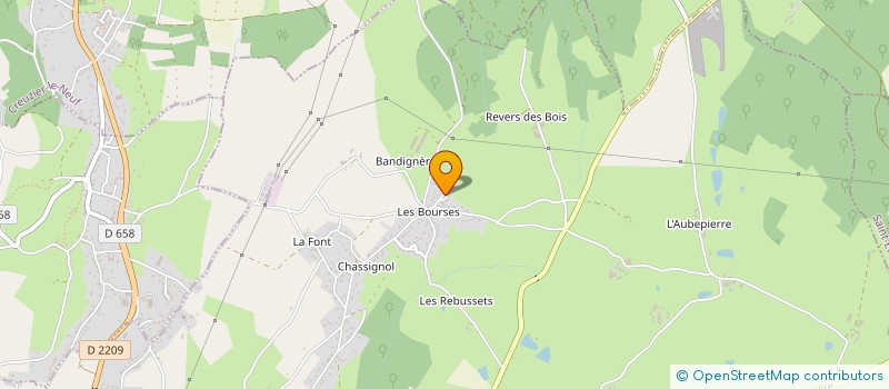 localisation de l'entreprise MADAME LORY RENAUDINEAU  CREUZIER-LE-NEUF