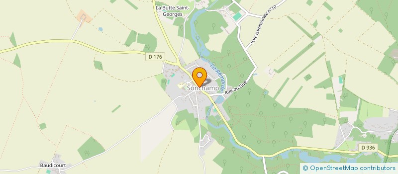 localisation de l'entreprise MADAME LORY ROCHAS  SONCHAMP