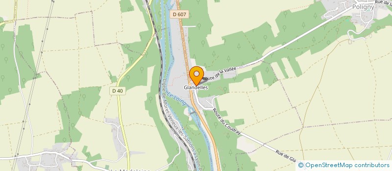 localisation de l'entreprise MADAME LORYNE SILVA  BAGNEAUX-SUR-LOING