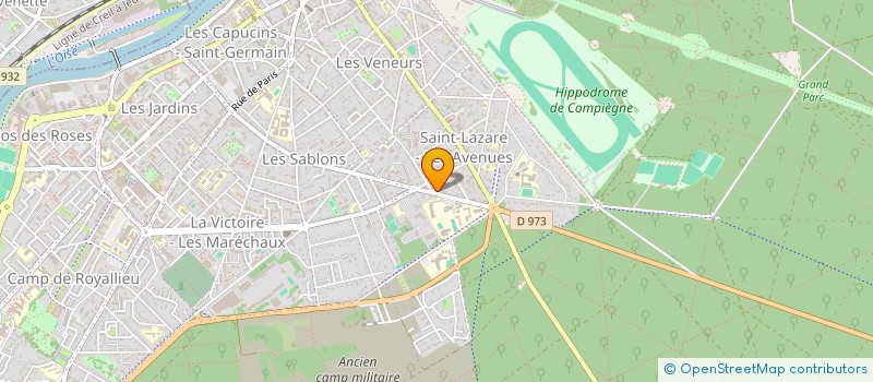 localisation de l'entreprise MADAME LOTTEN BACKDAHL à COMPIEGNE