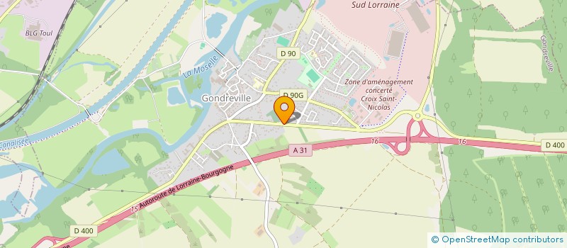 localisation de l'entreprise MADAME LOU ADAM-THOUVIGNON  GONDREVILLE