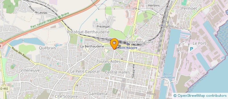 localisation de l'entreprise MADAME LOU ALLIN  SAINT-NAZAIRE