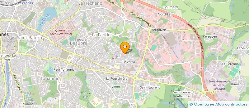 localisation de l'entreprise MADAME LOU-ANDREA LE MENACH à SENE