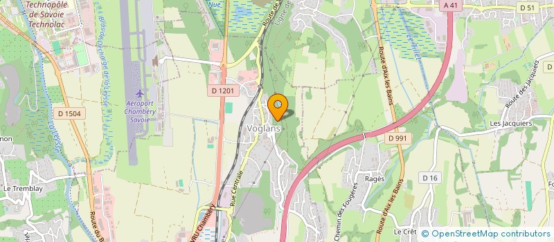 localisation de l'entreprise MADAME LOU-ANN AHUIR  VOGLANS