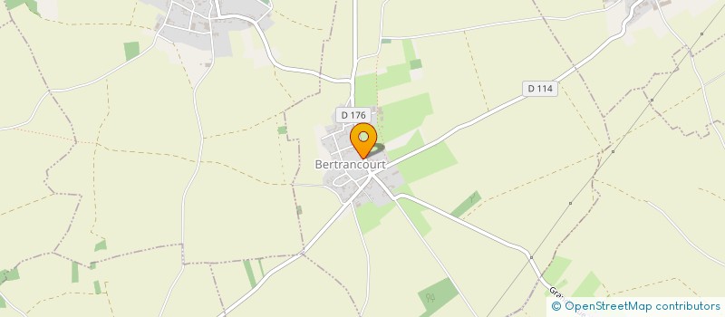 localisation de l'entreprise MADAME LOU-ANN DELESTRE  BERTRANCOURT