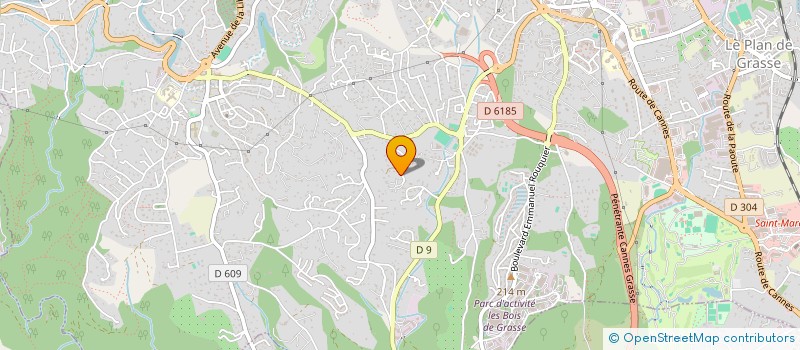 localisation de l'entreprise MADAME LOU-ANN GOURNAY  GRASSE