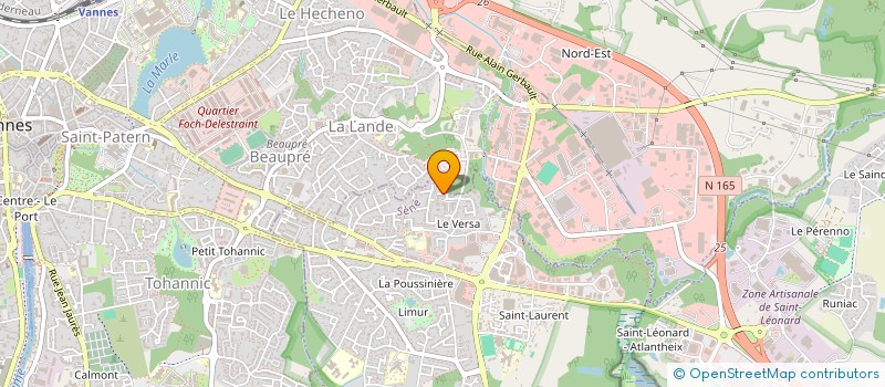 localisation de l'entreprise MADAME LOU-ANN JACQ à SENE