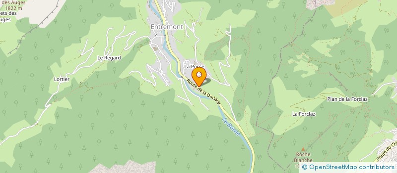 localisation de l'entreprise MADAME LOU-ANN LAGARDE  GLIERES-VAL-DE-BORNE