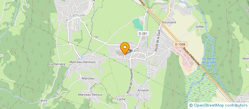 localisation de l'entreprise MADAME LOU-ANN LAUNAY  LES BELLEVILLE