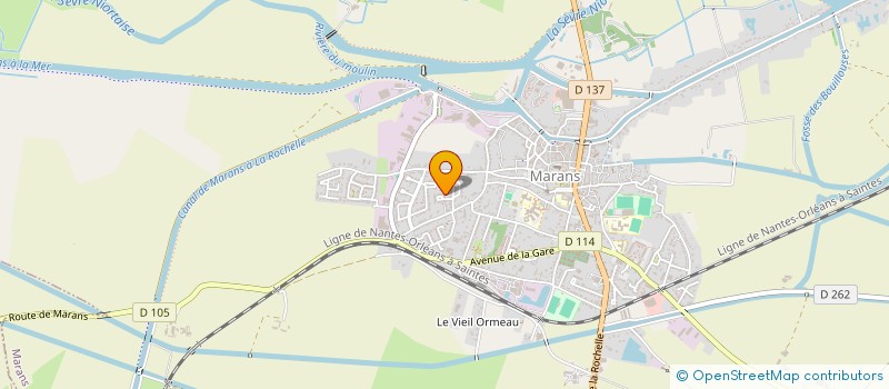 localisation de l'entreprise MADAME LOU-ANN PAUL  MARANS