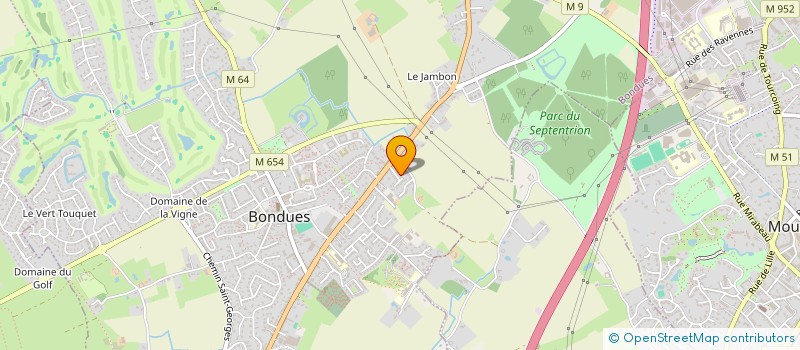 localisation de l'entreprise MADAME LOU-ANN VIERLING  BONDUES