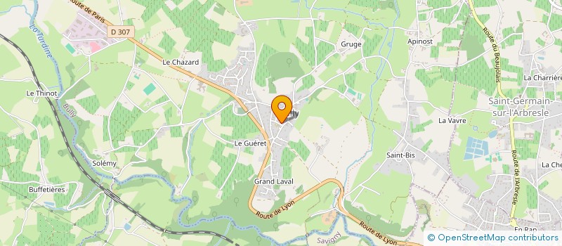 localisation de l'entreprise MADAME LOU-ANNA MARIN--GUILLEMAUT  BUSSIERES