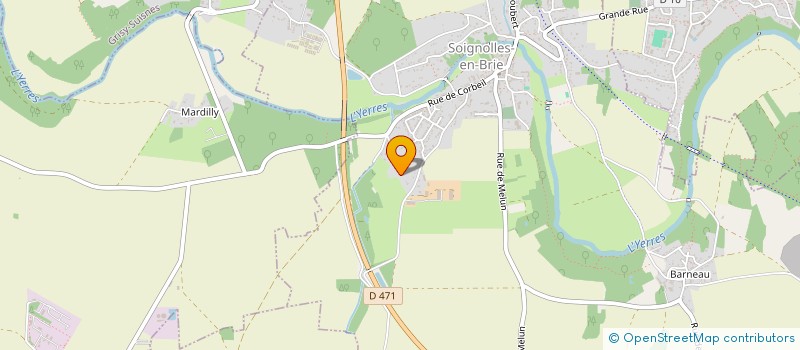 localisation de l'entreprise MADAME LOU-ANNE AMBEL  SOIGNOLLES-EN-BRIE