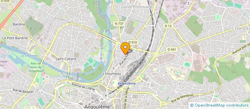 localisation de l'entreprise MADAME LOU-ANNE ANTUNA CASTILLO à ANGOULEME