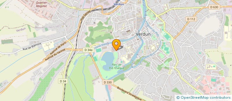 localisation de l'entreprise MADAME LOU-ANNE BATTOU  VERDUN