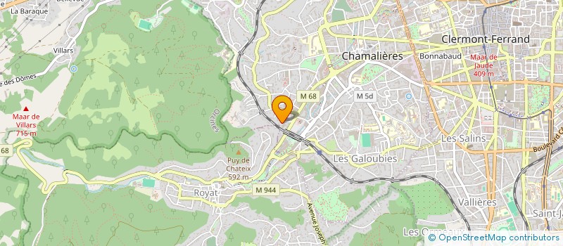 localisation de l'entreprise MADAME LOU-ANNE CHAVAILLON à CHAMALIERES