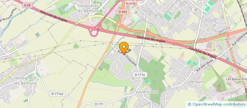 localisation de l'entreprise MADAME LOU-ANNE JURCZYK  VAUDRICOURT