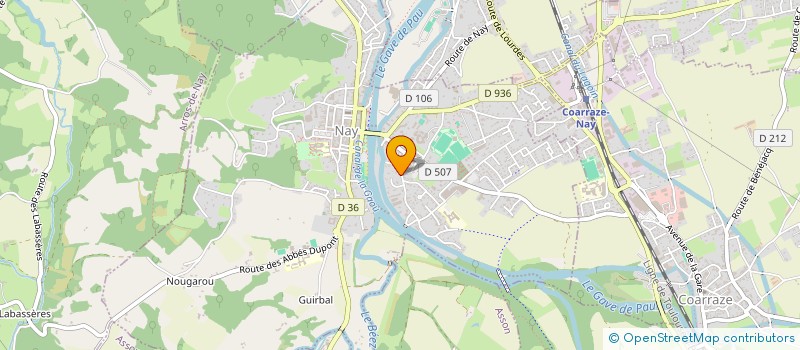 localisation de l'entreprise MADAME LOU-ANNE LARROUY  NAY