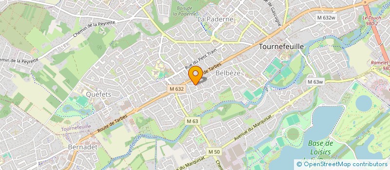 localisation de l'entreprise MADAME LOU-ANNE LAURENT  TOURNEFEUILLE