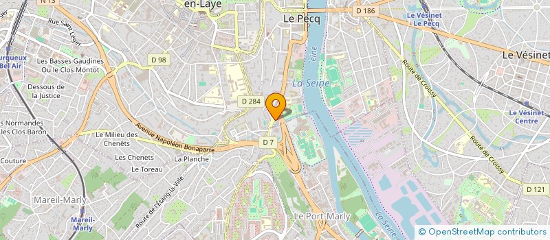 localisation de l'entreprise MADAME LOU-ANNE LOUREIRO  LE PECQ