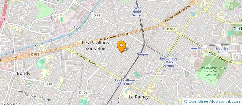 localisation de l'entreprise MADAME LOU-ANNE OLERON  LES PAVILLONS-SOUS-BOIS