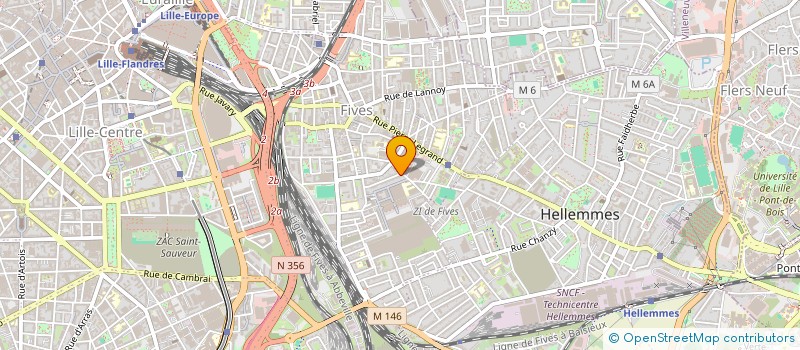 localisation de l'entreprise MADAME LOU-ANNE ROGBEER à LILLE
