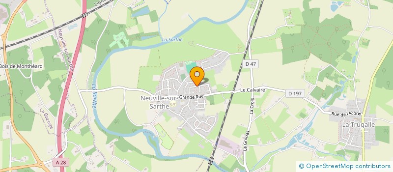 localisation de l'entreprise MADAME LOU-ANNE ZEITOUN  NEUVILLE-SUR-SARTHE