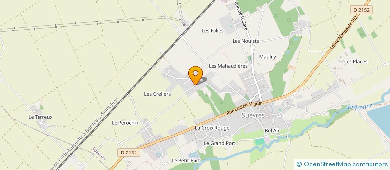 localisation de l'entreprise MADAME LOU BABIN  SUEVRES