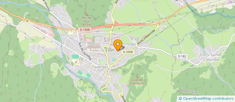 localisation de l'entreprise MADAME LOU BALDASSI  FAVERGES-SEYTHENEX