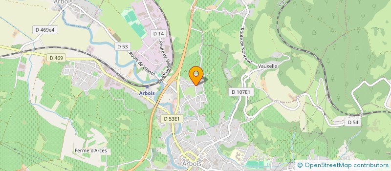localisation de l'entreprise MADAME LOU BARDET à ARBOIS