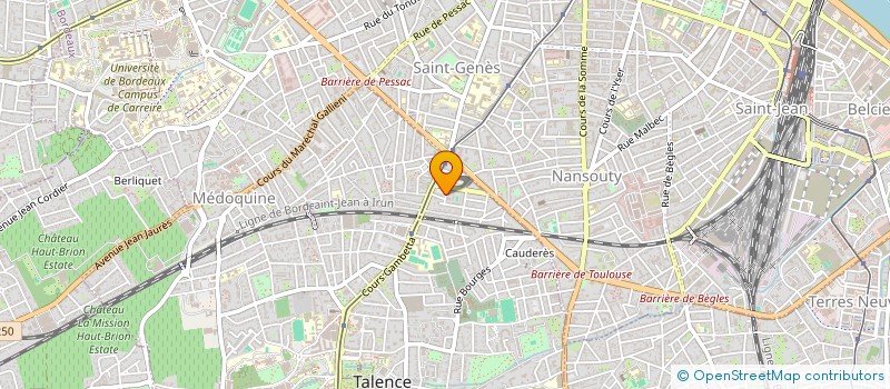 localisation de l'entreprise MADAME LOU BERTANI  TALENCE