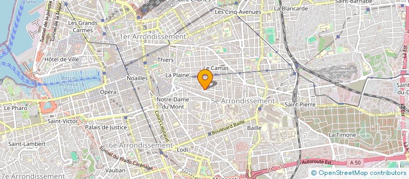 localisation de l'entreprise MADAME LOU BES  MARSEILLE