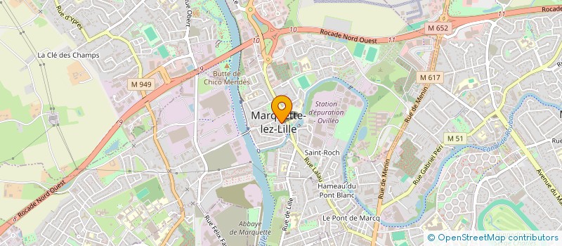 localisation de l'entreprise MADAME LOU BOCQUET  MARQUETTE-LEZ-LILLE