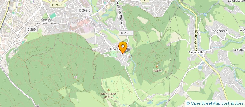 localisation de l'entreprise MADAME LOU BONNIN  BRESSON