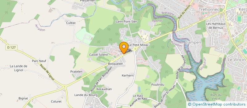 localisation de l'entreprise MADAME LOU BOUCHER  ARRADON