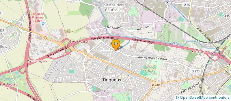 localisation de l'entreprise MADAME LOU BOULENGER  TINQUEUX