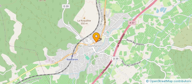 localisation de l'entreprise MADAME LOU BOURGEAT  GONFARON