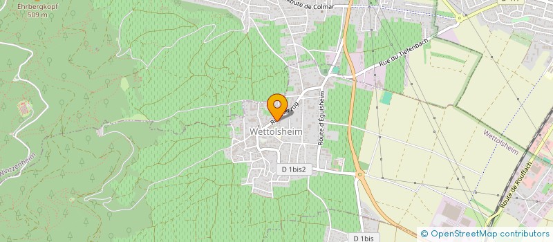 localisation de l'entreprise MADAME LOU BOURINET  WETTOLSHEIM