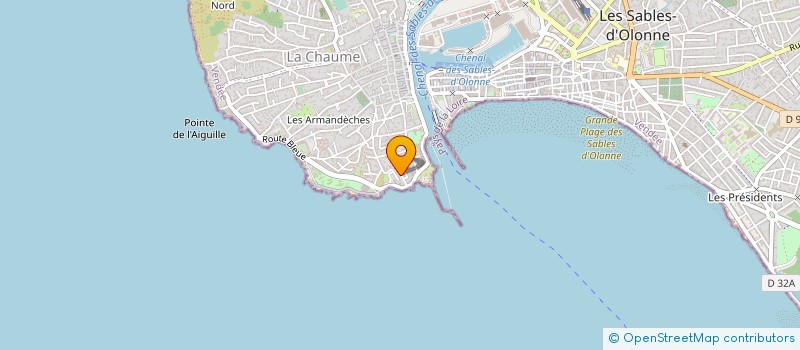 localisation de l'entreprise MADAME LOU CABELGUEN à LES SABLES D'OLONNE