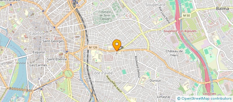 localisation de l'entreprise MADAME LOU CANADELL  BALMA