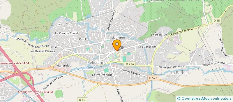 localisation de l'entreprise MADAME LOU CARON à PELISSANNE