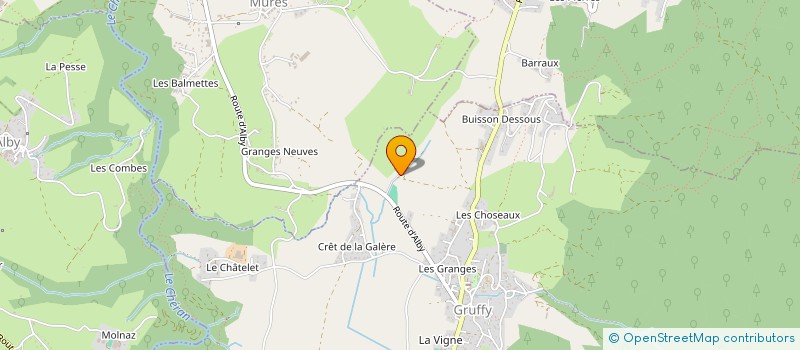 localisation de l'entreprise MADAME LOU CHALLUT  GRUFFY