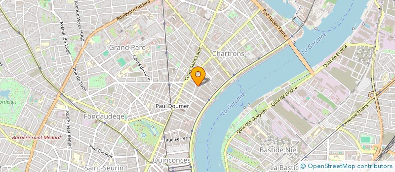 localisation de l'entreprise MADAME LOU CHAUSSALET  BORDEAUX